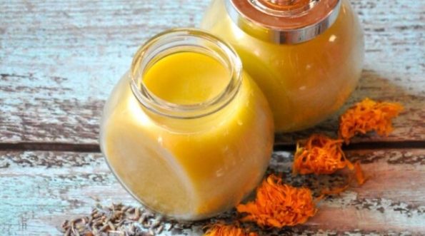 Golden calendula salve.