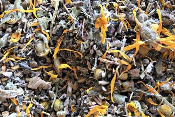 Calendula tea.