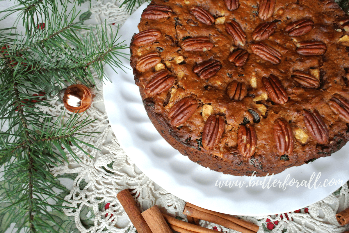 Spiced Fruit and Nut Cake A Wholesome HoneySweetened Winter Holiday