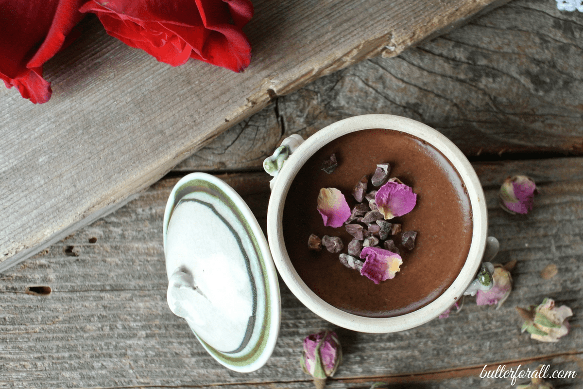 Petit Chocolate Rose Pots De Crème