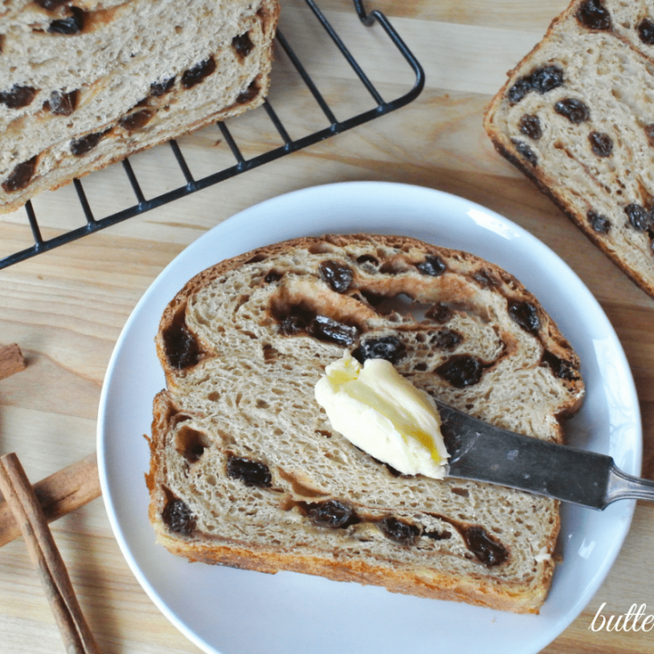 Cinnamon Raisin Sourdough With Maple Syrup Swirl