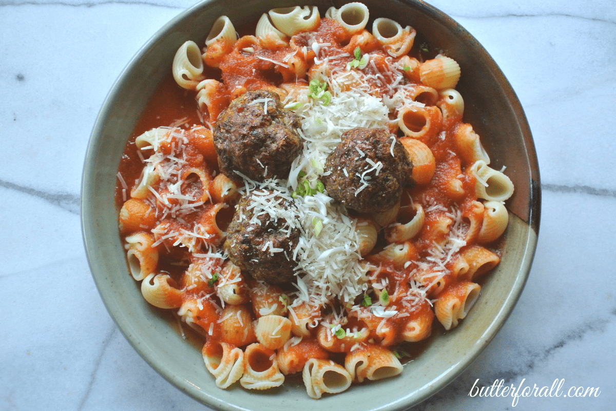 Easy Spring Garlic And Oregano Meatballs