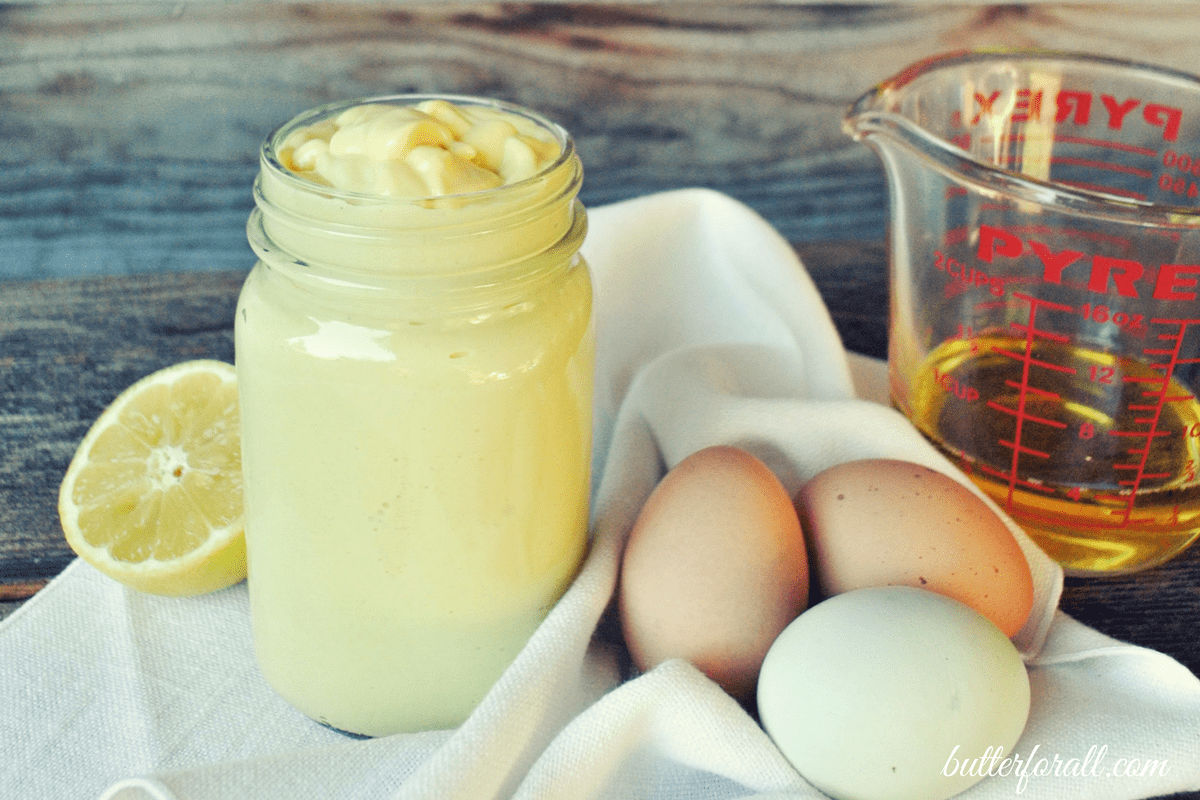 Healthy Probiotic Mayonnaise