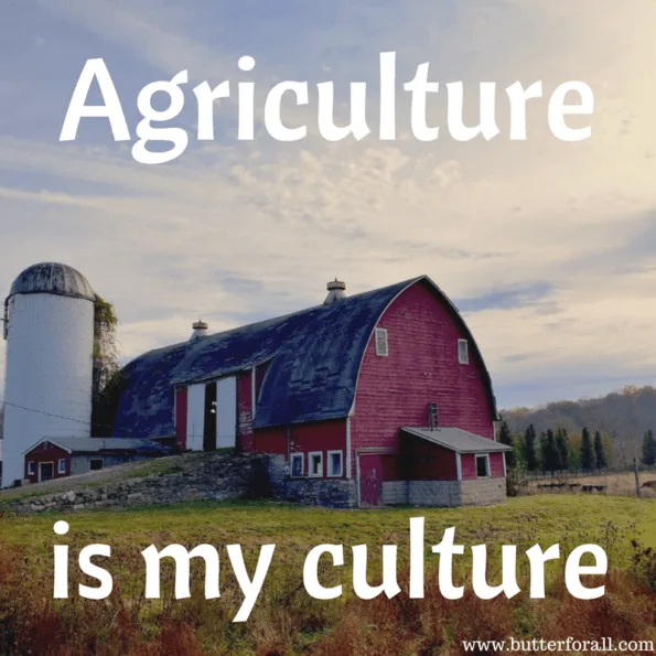 Agriculture is my culture, Butter For All