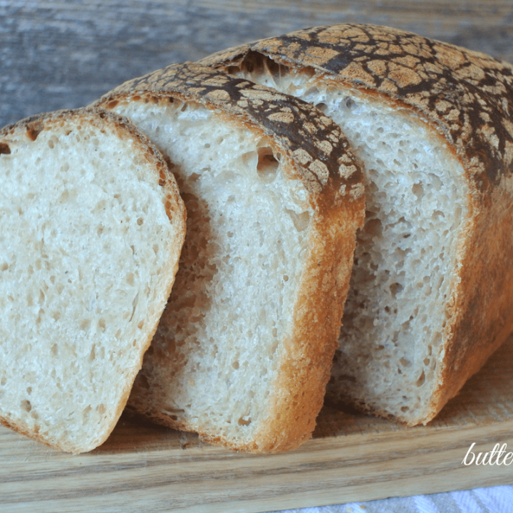 Butter Top Sourdough Sandwich Bread