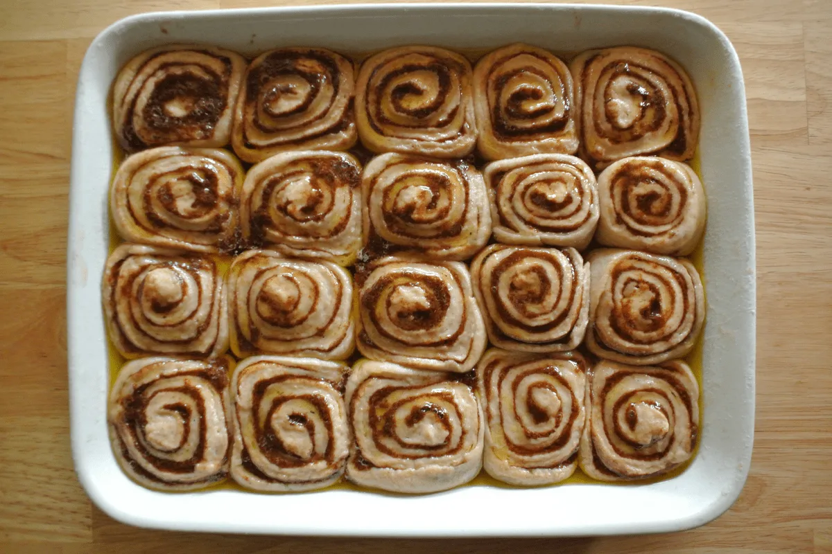 Cinnamon Sourdough Honey Buns