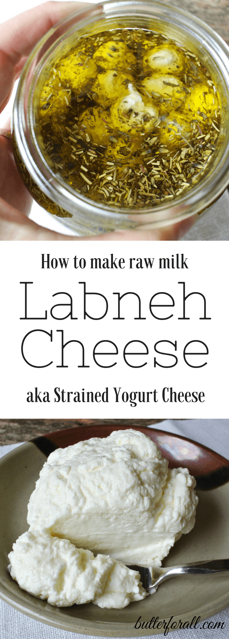 How To Make Raw Milk Labneh Cheese Strained Yogurt Cheese • Butter
