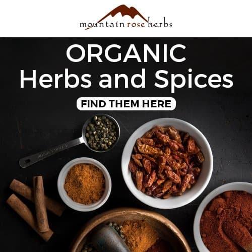  Mountain Rose Herbs Organic herbs and Spices Banner
