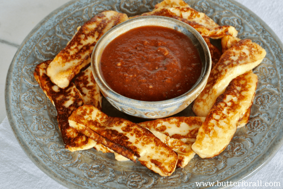 Grain-Free Butter Fried Bread Cheese