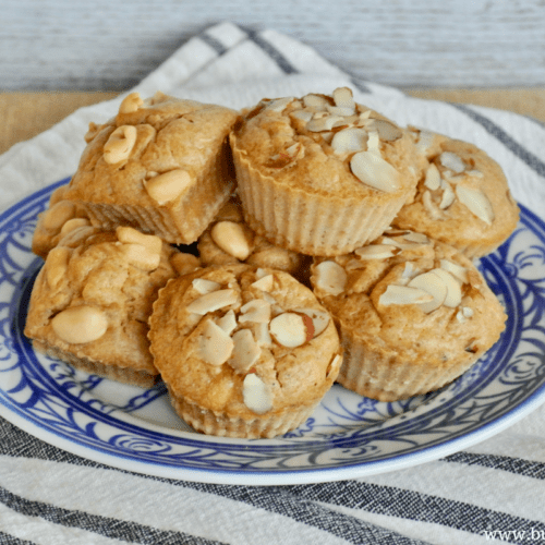 Sourdough Banana Nut Butter Muffins Two Ways With Peanut Butter or