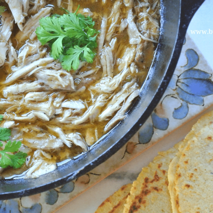 The most flavorful, rich and succulent stewed chicken in broth.