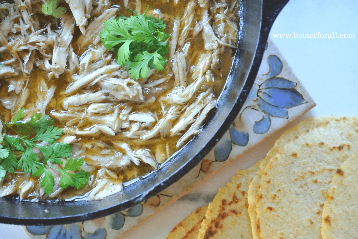 The most flavorful, rich and succulent stewed chicken in broth.