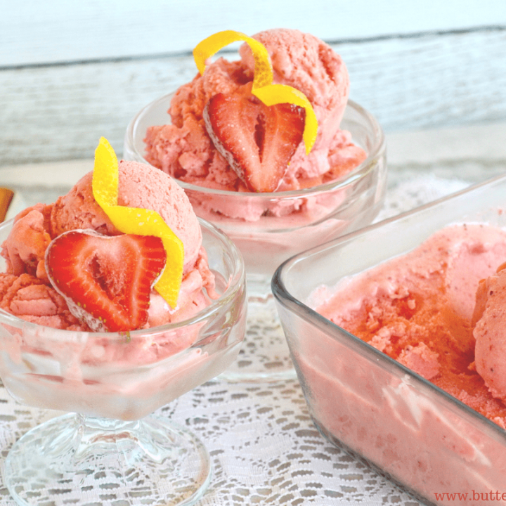 Nutrient-Dense Strawberry Sherbert (Sherbet)