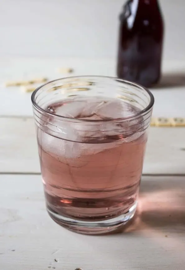 Elderberry Vodka Drink