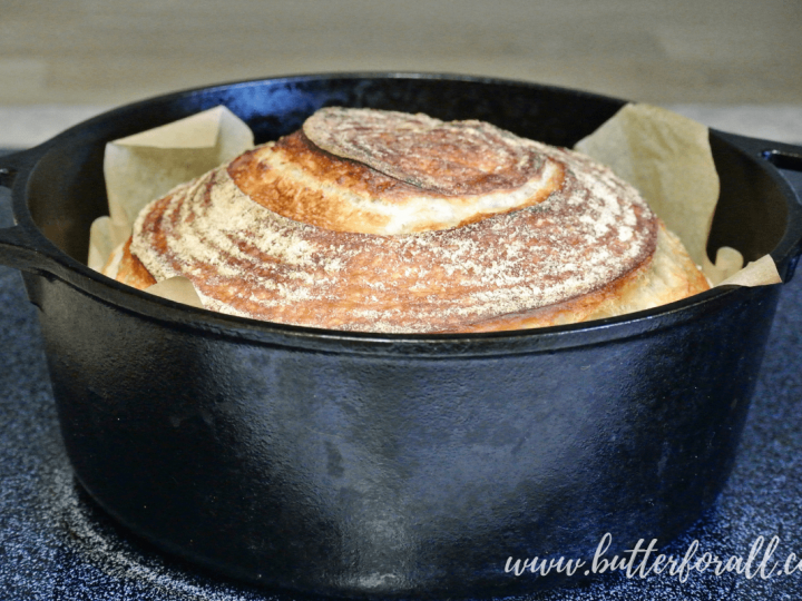 Enameled Cast Iron Dutch Oven With Lid,11"Dutch Oven For Homemade Bread,6 Quart Bread Pans,Bread Oven For Sourdough Bread Baking-with