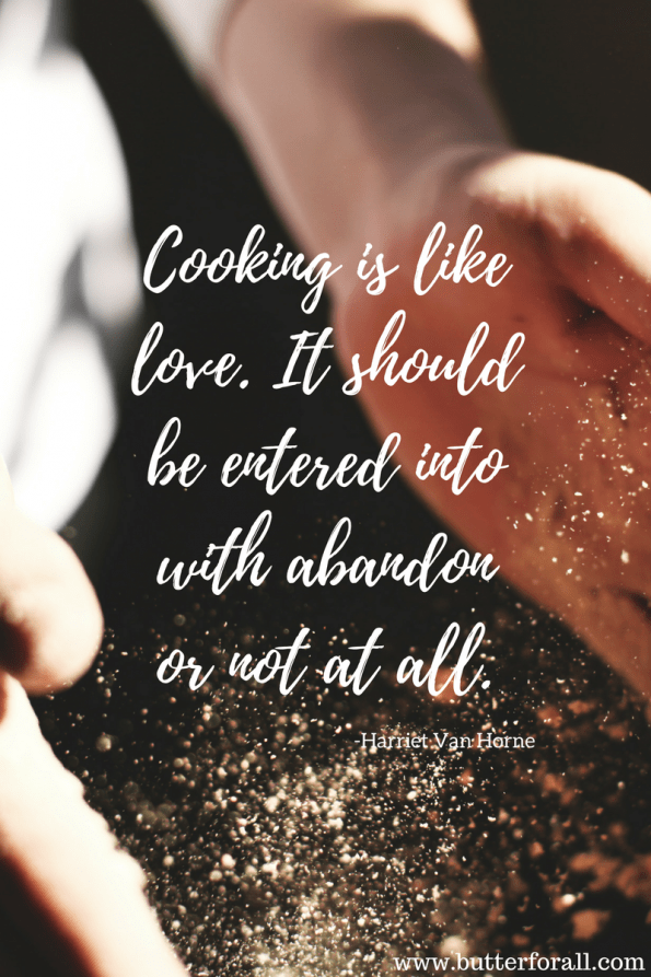 Cooking Love! #meme #realfood #quote #cooking #kitchen #butterforall