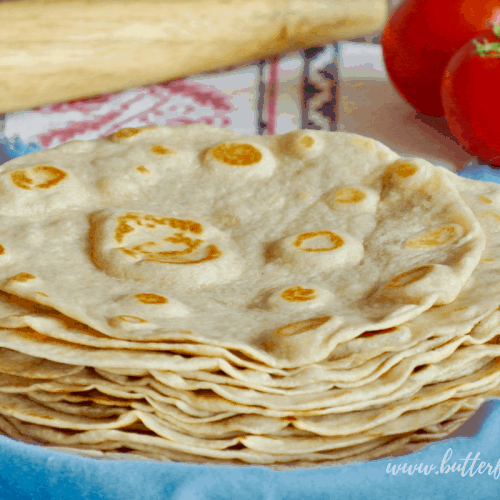 Soft and Chewy Sourdough Tortillas Made With Real Lard • Butter For All