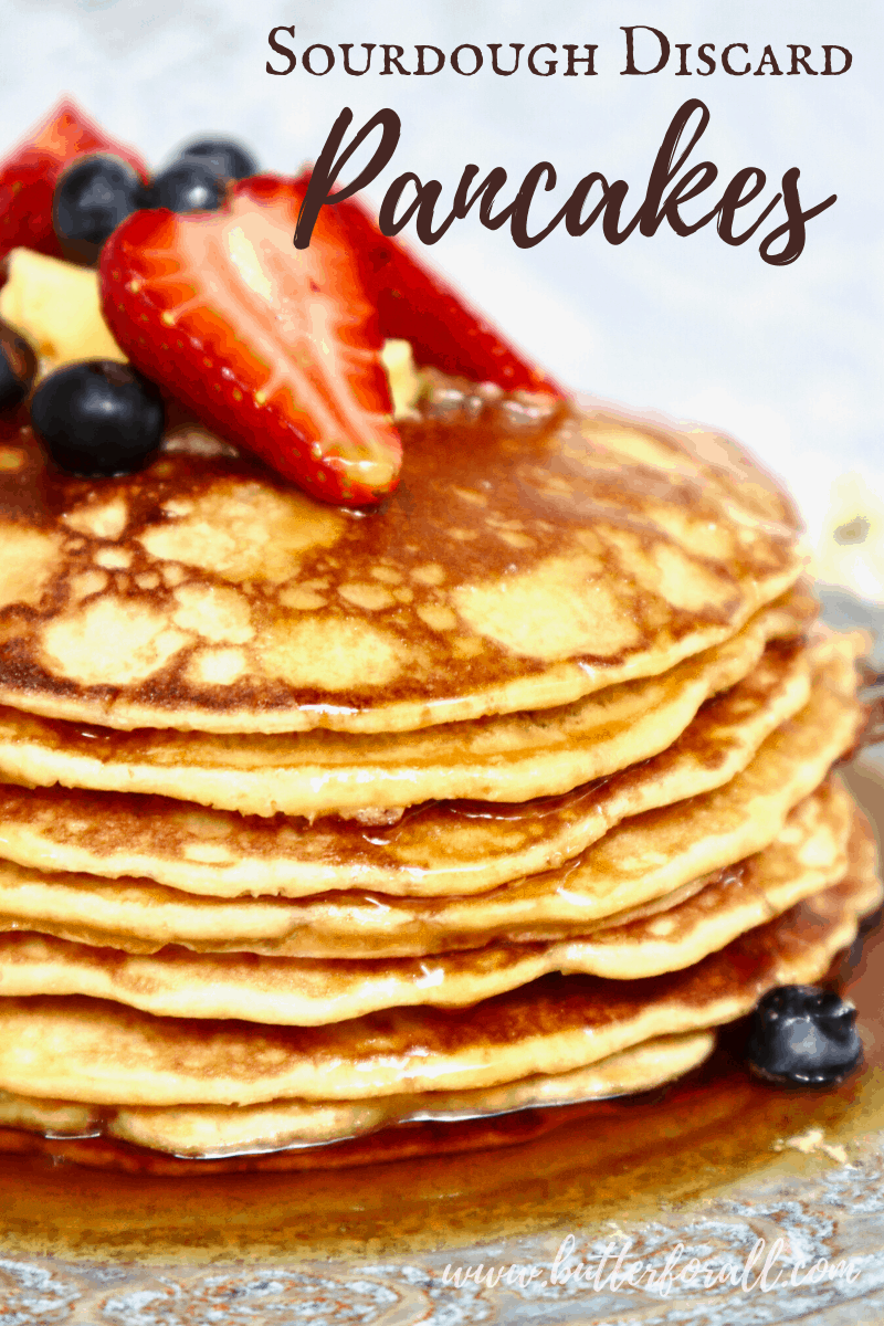 Super Easy Sourdough Discard Pancakes With Video Instructions