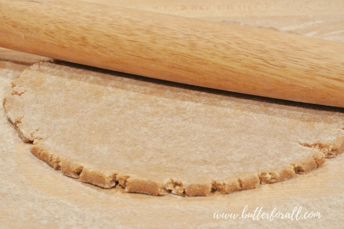 Sprouted Whole Wheat Pastry Pie Crust • Butter For All