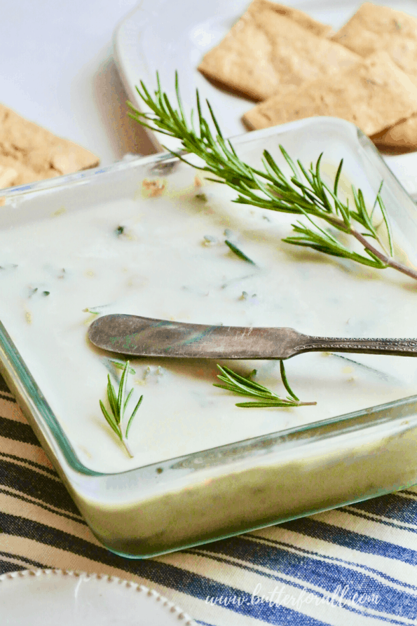 A pan of beef liver pâté.