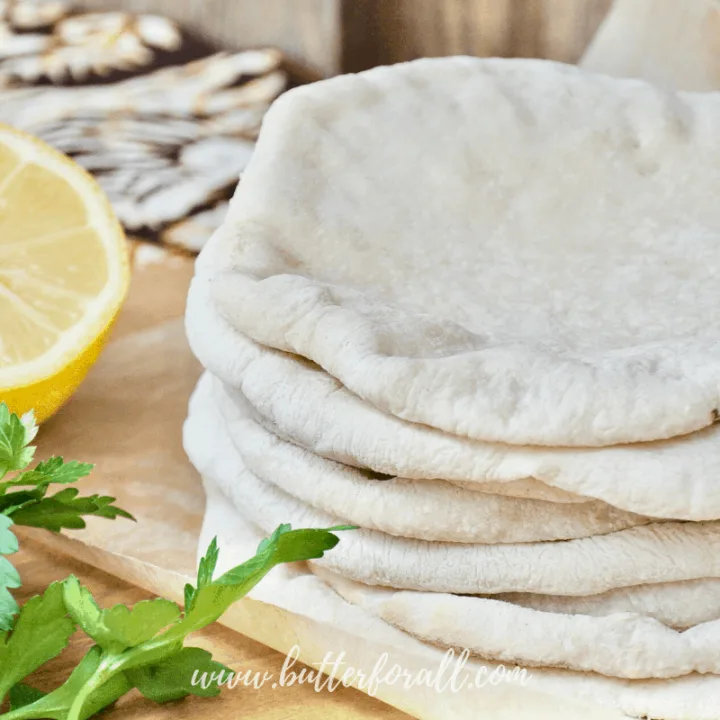 Real Sourdough Pita Bread