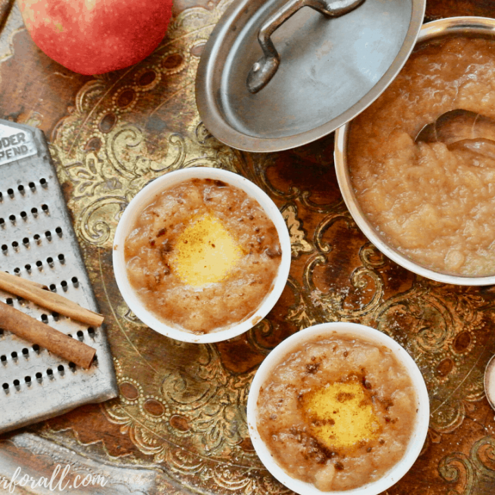 Hot Buttered Apple Sauce