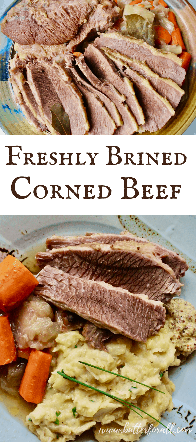 Freshly Brined Corned Beef Recipe • Butter For All