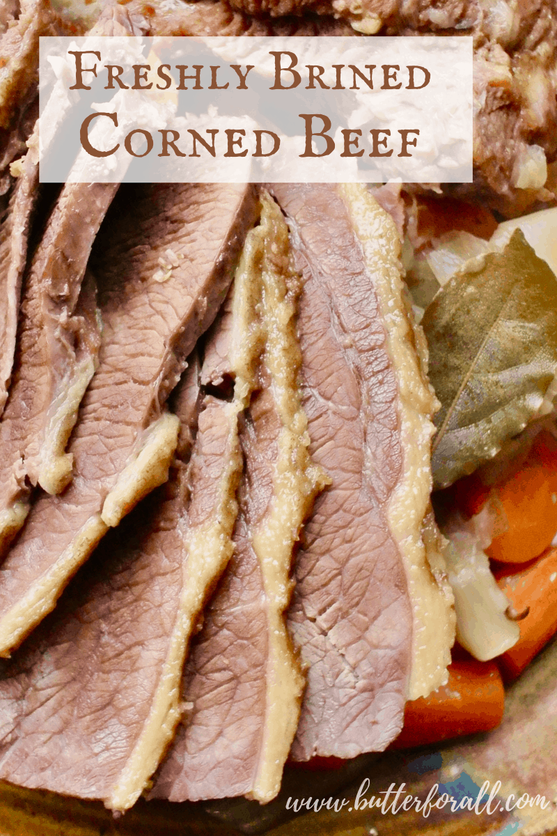 Freshly Brined Corned Beef Recipe • Butter For All