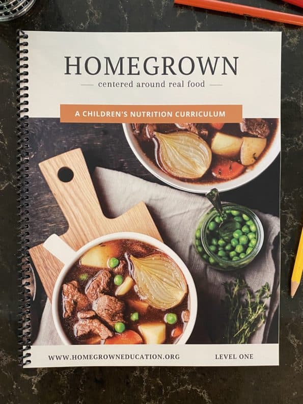 Homegrown curriculum workbook 